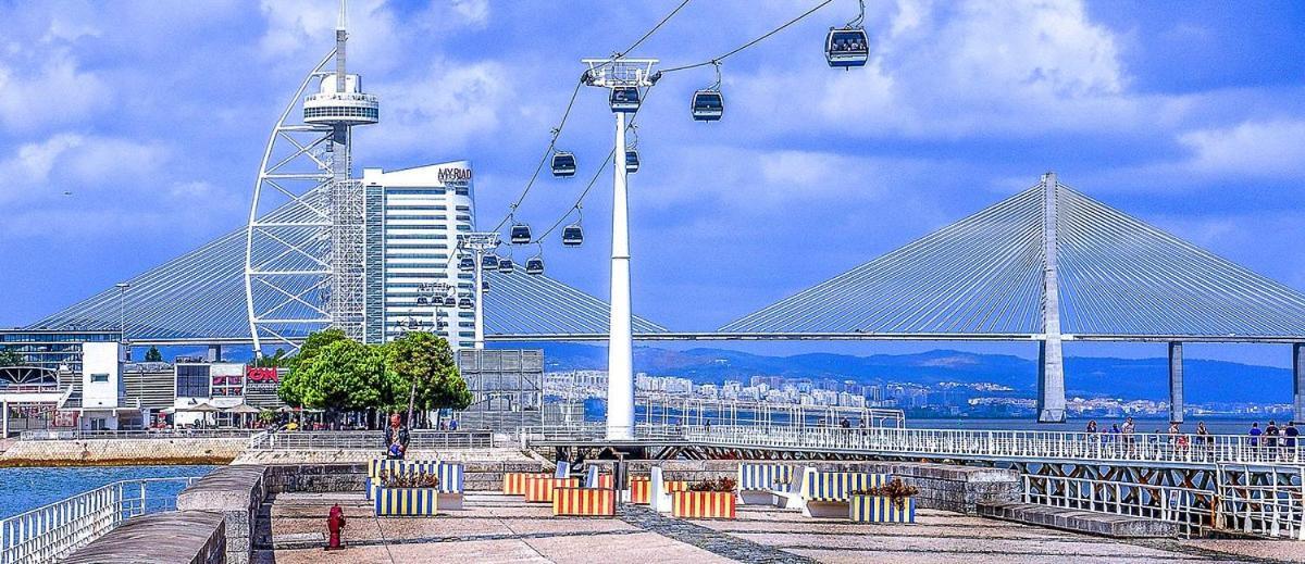 Parque Das Nacoes Lissabon Buitenkant foto