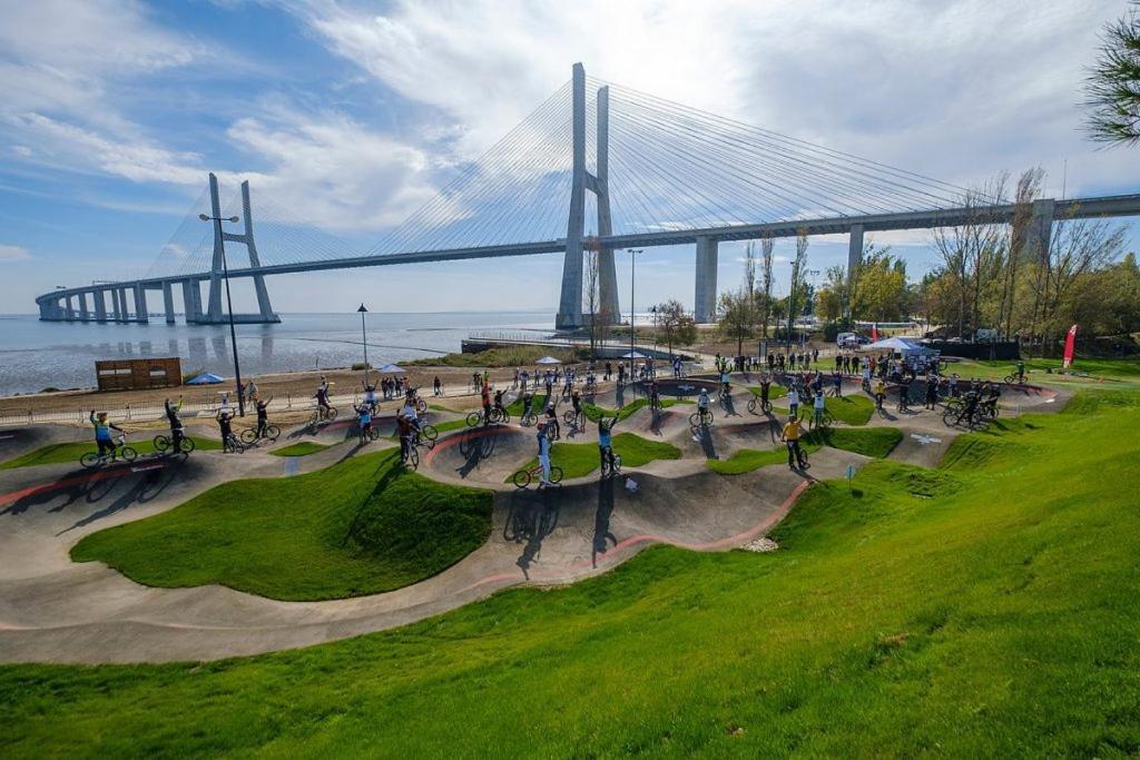 Parque Das Nacoes Lissabon Buitenkant foto